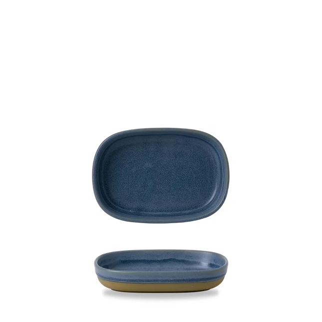 Emerge Oslo Blue Tray 17,3x11,9x3,3cm 6/box