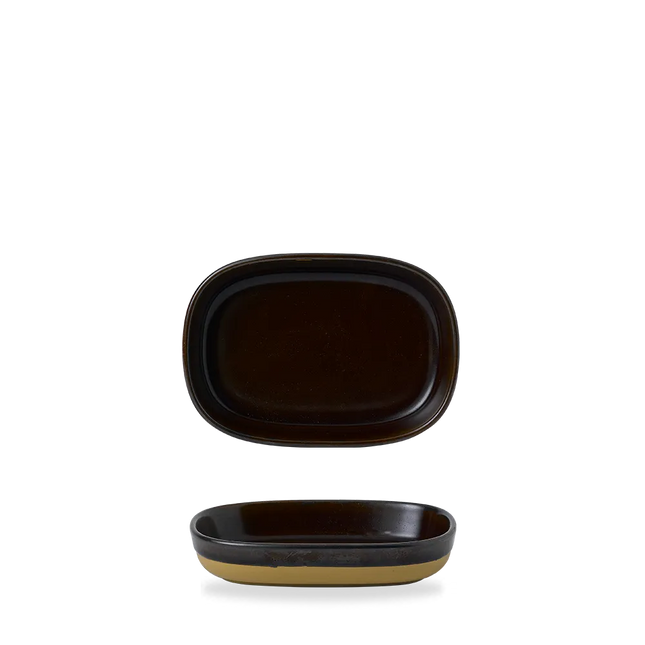 Emerge Cinnamon Brown Tray 17,3x11,9x3,3cm 6/box