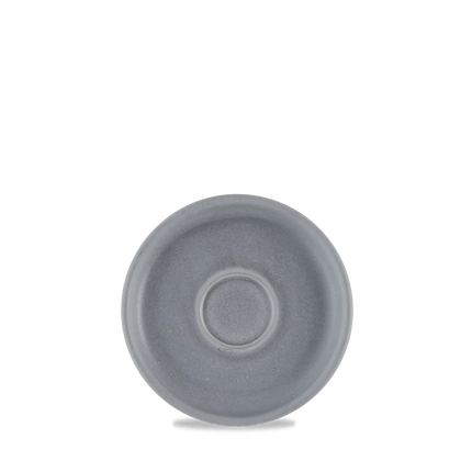 Churchill Emerge Seattle Grey schotel Ø 12 cm – grijze schotel voor espressokopjes in horeca