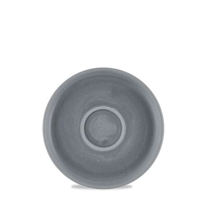 Churchill Emerge Seattle Grey schotel Ø 16 cm – grijze schotel voor kop en schotel in restaurants