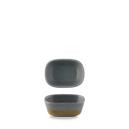 Emerge Seattle Grey Dish 12x8,8x5cm 6/box