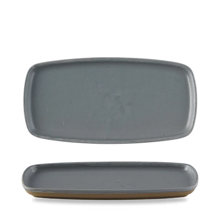 Emerge Seattle Grey Oblong Plate 30x14,7cm 6/box