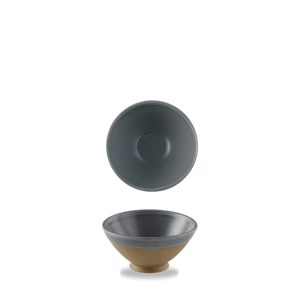 Emerge Seattle Grey Footed Bowl 700ml 6/box