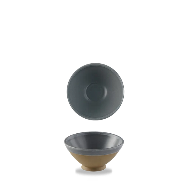 Emerge Seattle Grey Footed Bowl 700ml 6/box
