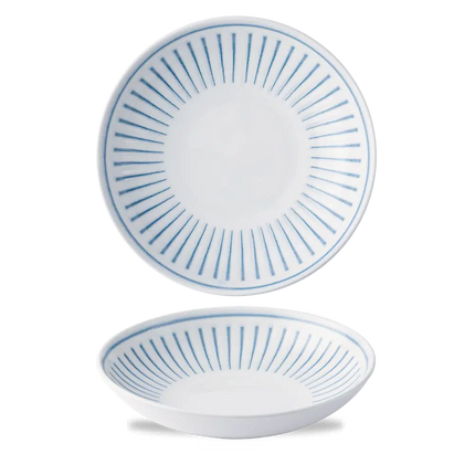 Era Blue Evolve Coupe Bowl 18.2cm 12/box