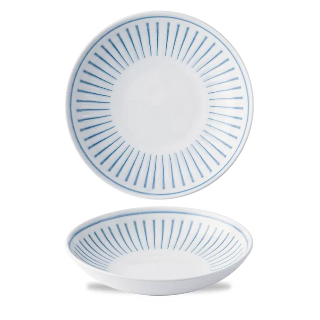 Era Blue Evolve Coupe Bowl 18.2cm 12/box