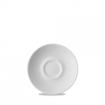 Churchill Era Grey espressoschotel Ø 11,8 cm – grijs stoneware schotel voor restaurants en bars