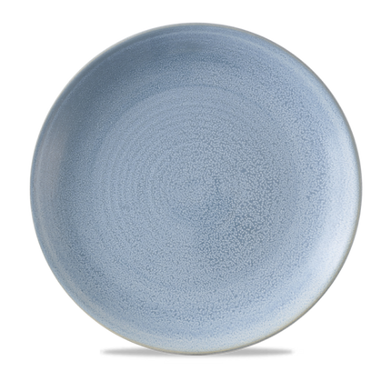 Dudson Evo Azure coupebord 27,3 cm – azuurblauw porseleinen serveerbord voor restaurants