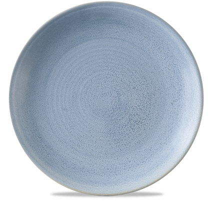 Dudson Evo Azure coupebord 28,5 cm – azuurblauw porseleinen coupebord voor de horeca