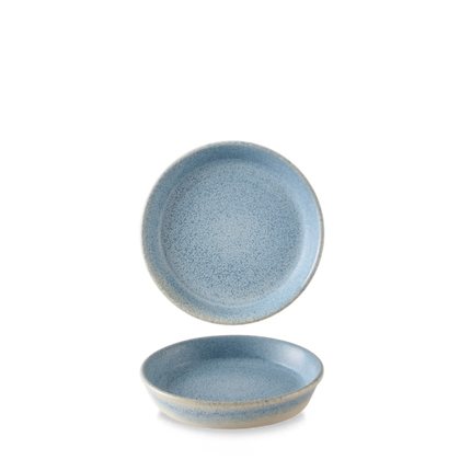 Dudson Evo Azure olijf-/tapasschaaltje 15,9 cm – azuurblauw porselein voor restaurants