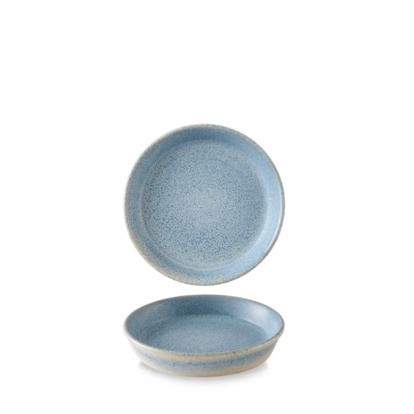 Dudson Evo Azure olijf-/tapasschaaltje 15,9 cm – azuurblauw porselein voor restaurants