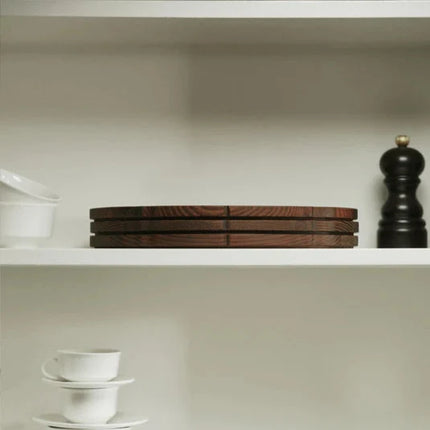 Serax Silhouette tray ovaal bruin – design dienblad voor tafel en bar