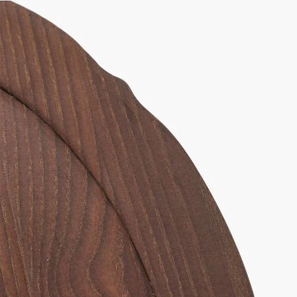 Serax Silhouette ovaal serveerblad donkerbruin – stijlvol dienblad voor de horeca