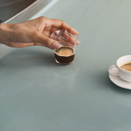 Serax Silhouette dubbele espresso glas – design koffieglas voor restaurants