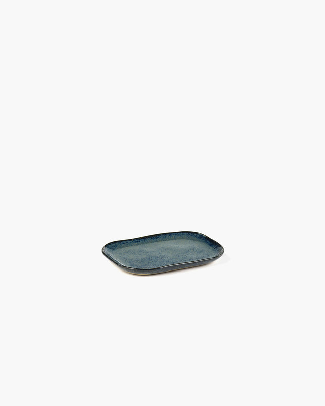 Plate Rectangular N°3 M Bleu/Grey 8/box – Serax