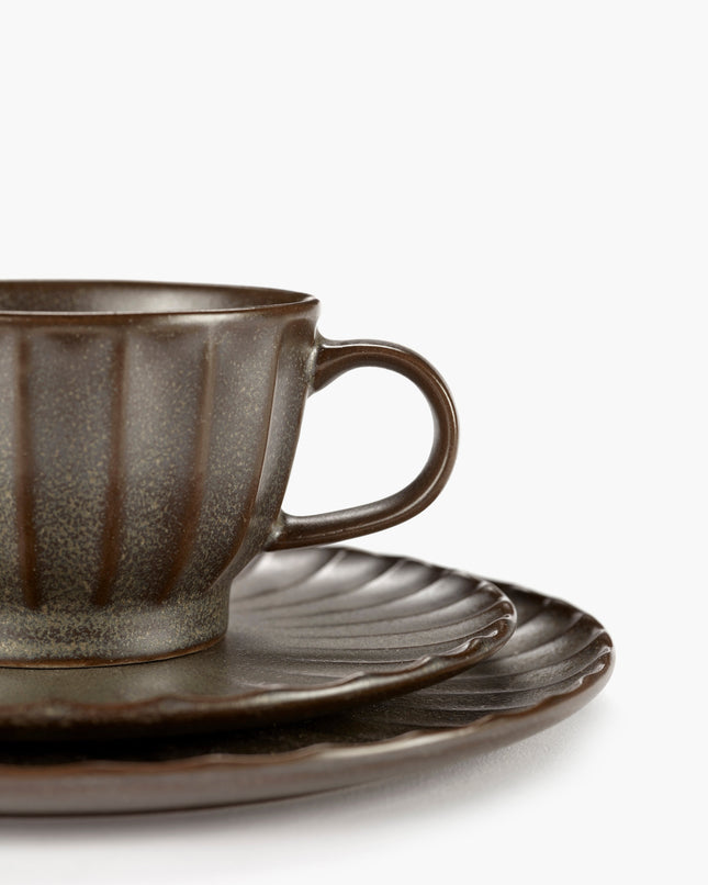Inku Cappuccino Cup Green L 10 W 10 H 5.5 cm 8/Box