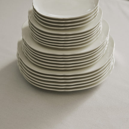 Silhouette Plate XXS White 12/Box