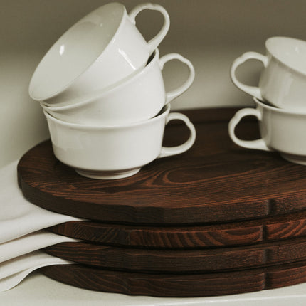 Silhouette Coffee Cup White 12/Box