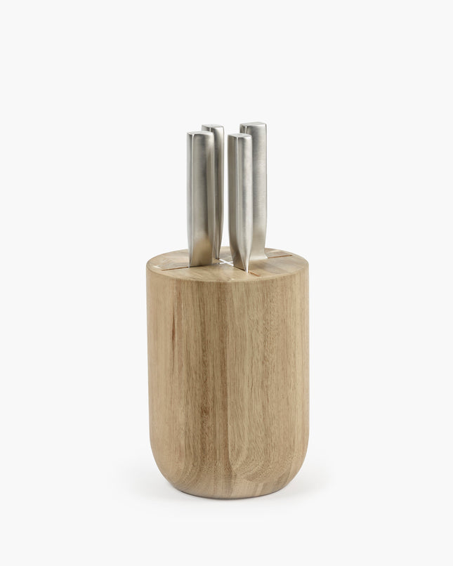 Messenset met houten messenblok Base – Serax