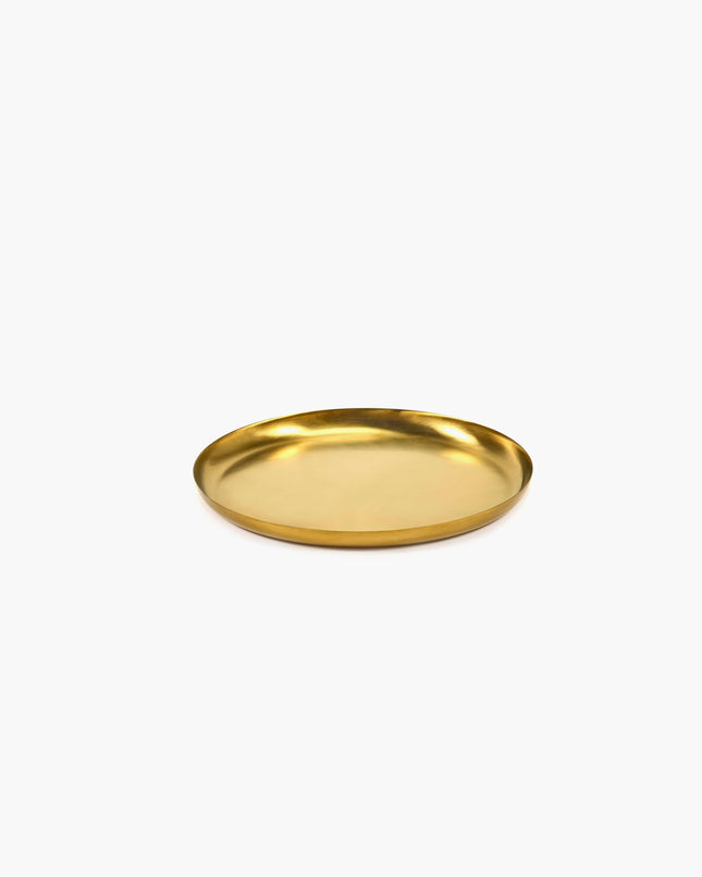 Serving Dish S Gold 2/box