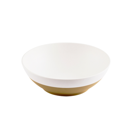 Churchill Emerge Helsinki White diepe kom 36 cm – wit porseleinen serveerkom voor salade en pasta