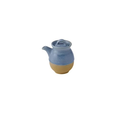Churchill Emerge Oslo-blauw melamine sojafles 200 ml – breukvaste fles voor sojasaus en dressings