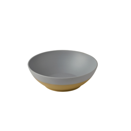Churchill Emerge Seattle-grijs melamine diepe kom 36 cm – grote breukvaste serveerkom voor buffet