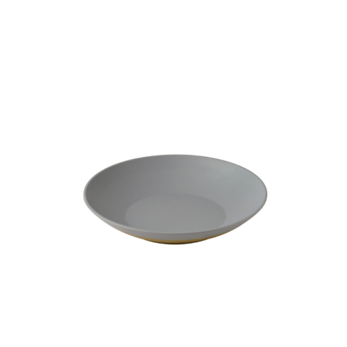 Churchill Emerge Seattle-grijs melamine ondiepe kom 36 cm – breukvaste serveerschaal voor buffet