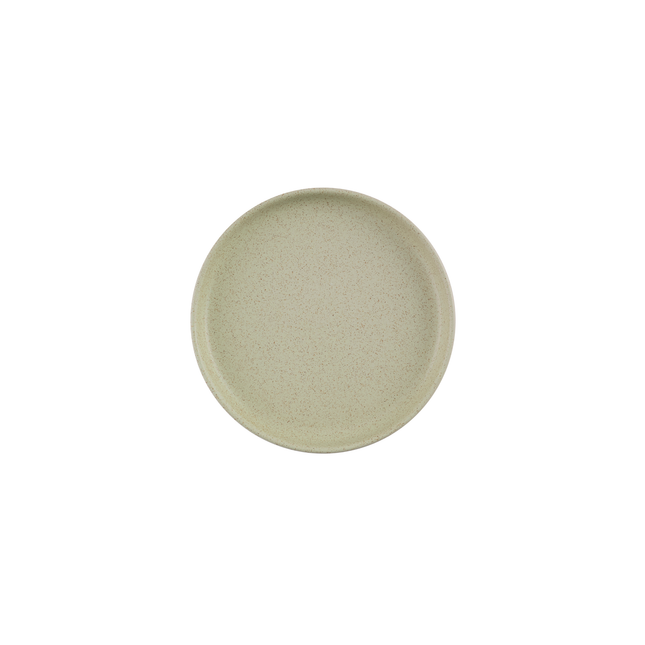 Emerge Stonecast Speckled Green  Walled Plate 21 cm 6/box