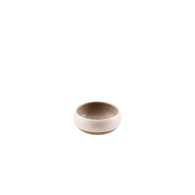 Emerge Stonecast Speckled White  Deep Bowl 12 cm 12/box