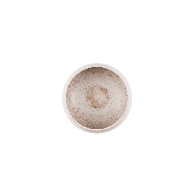 Churchill Emerge Stonecast Speckled White diepe kom 15,8 cm – gespikkeld porseleinen kom voor de horeca