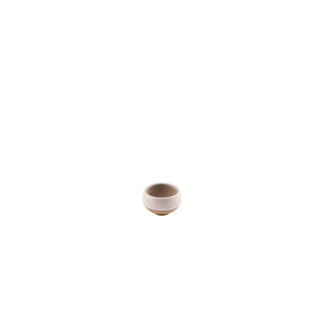 Emerge Stonecast Speckled White  Dip Pot 6 cm 12/box