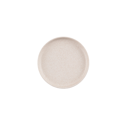 Emerge Stonecast Speckled White Walled Plate 21 cm 6/box