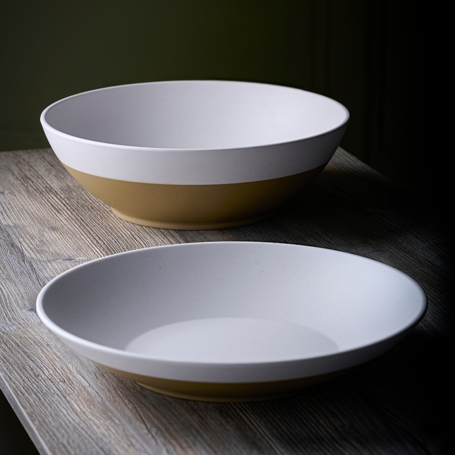 Emerge Helsinki White Deep Bowl 36 cm 2/box