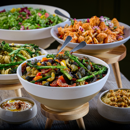 Emerge Helsinki White Shallow Bowl 36 cm 2/box