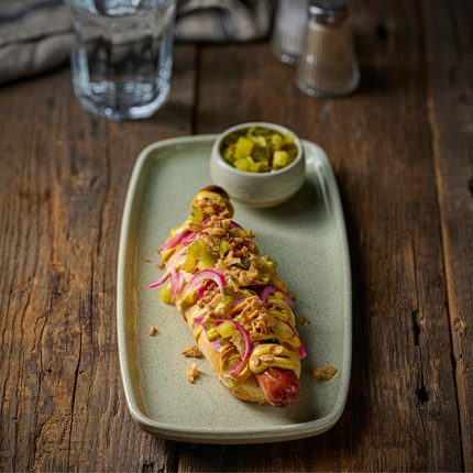 Emerge Stonecast Speckled Green Rect. Plate 25,1 x 10 cm 6/box