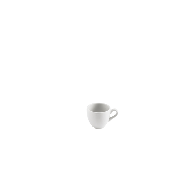 Churchill Era White espressokopje 100 ml – wit porseleinen espressokopje voor koffie en thee