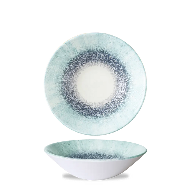 Churchill Studio Prints Blue diepe coupekom Ø 19 cm – blauw porseleinen kom voor horeca