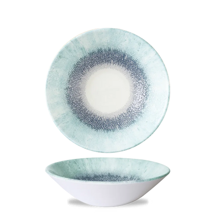 Churchill Studio Prints Blue diepe coupekom Ø 21,7 cm – blauw porseleinen kom voor restaurants
