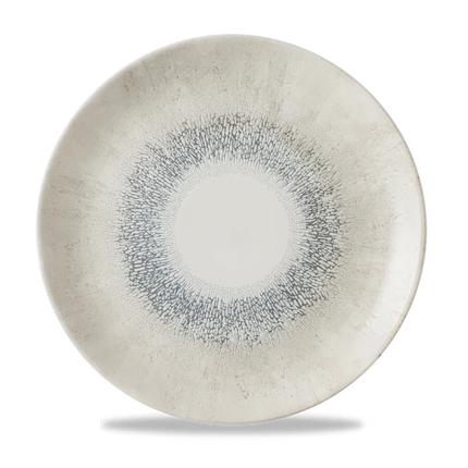 Studio Prints Fusion Grey Evolve Coupe Plate 28.8cm 12/box
