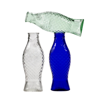 Serax Fish & Fish glazen karaf – design schenkkaraf voor water en wijn in de horeca