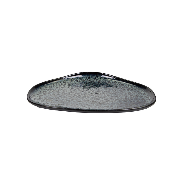 APS Ginza Nagare zwart bord 30,3 cm detail - serveerbord voor restaurants