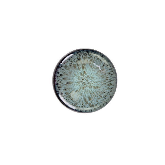 APS Ginza Nagare zwart rond bord 27,5 cm - keramisch dinerbord voor de horeca