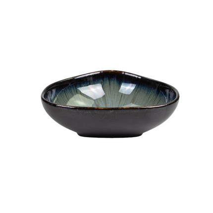 APS Ginza Nagare zwarte kom 12,3 cm detail - schaaltje voor voorgerechten