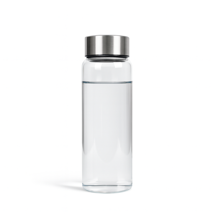 APS Ginza waterfles 750 ml detail - glazen fles voor tafelservice