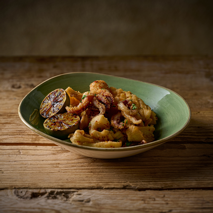 Stonecast Sage Green Opal Organic Bowl 23 cm 12/box