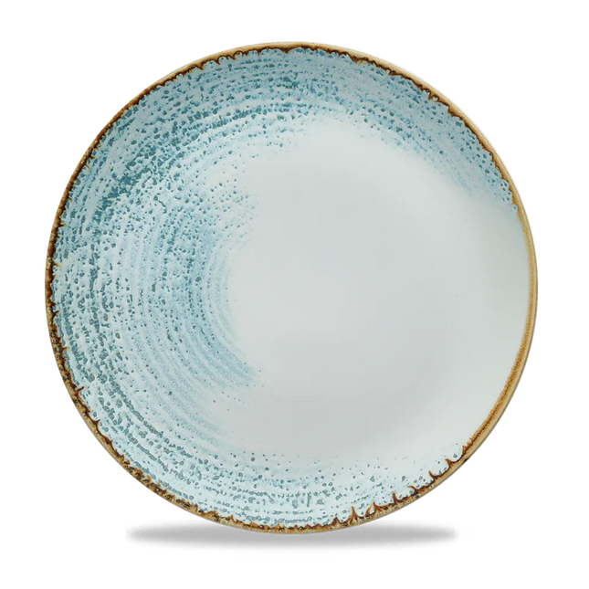 Homespun Aquamarine Evolve Coupe Plate 28,8 cm 12/box