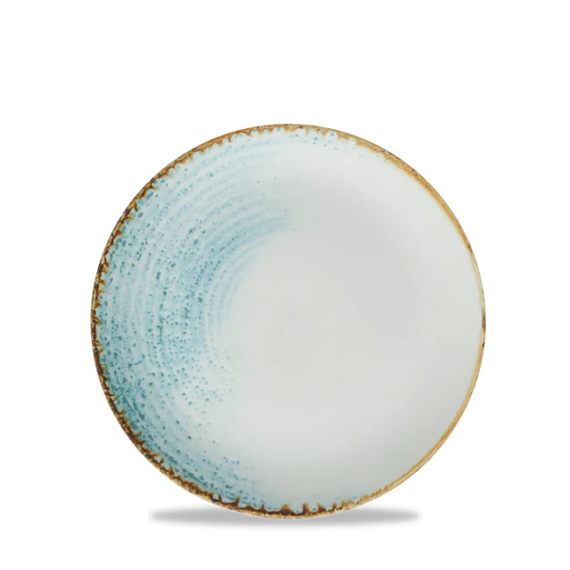 Homespun Aquamarine Evolve Coupe Plate 16,5 cm 12/box