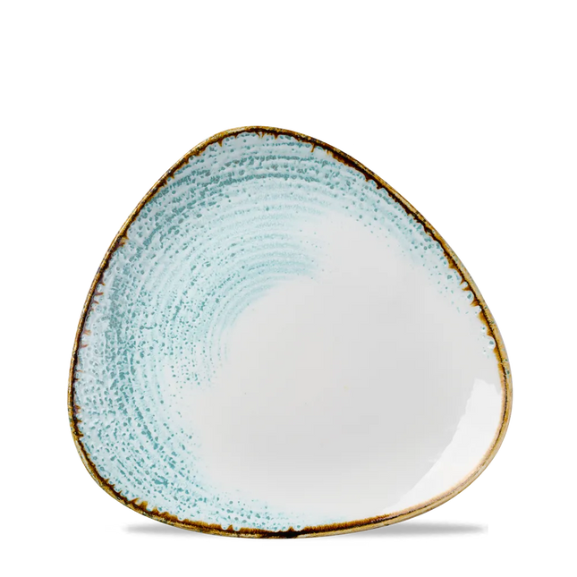 Homespun Accents Aquamarine Lotus Plate 18.5cm 12/box