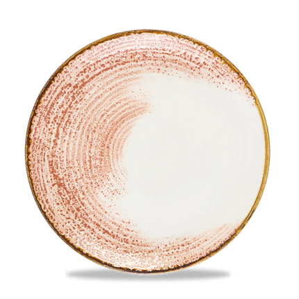 Homespun Coral Evolve Coupe Plate 26cm 12/box